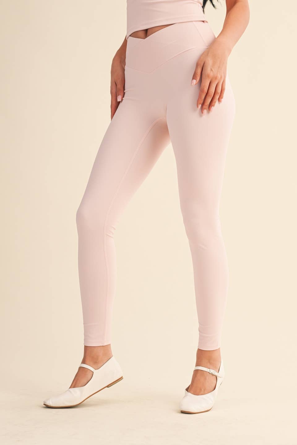High Waist Crossover Legging