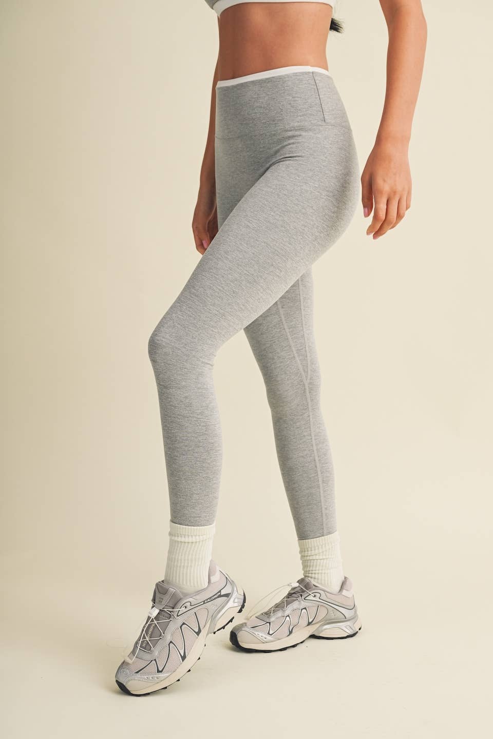 Contrast Binding Legging