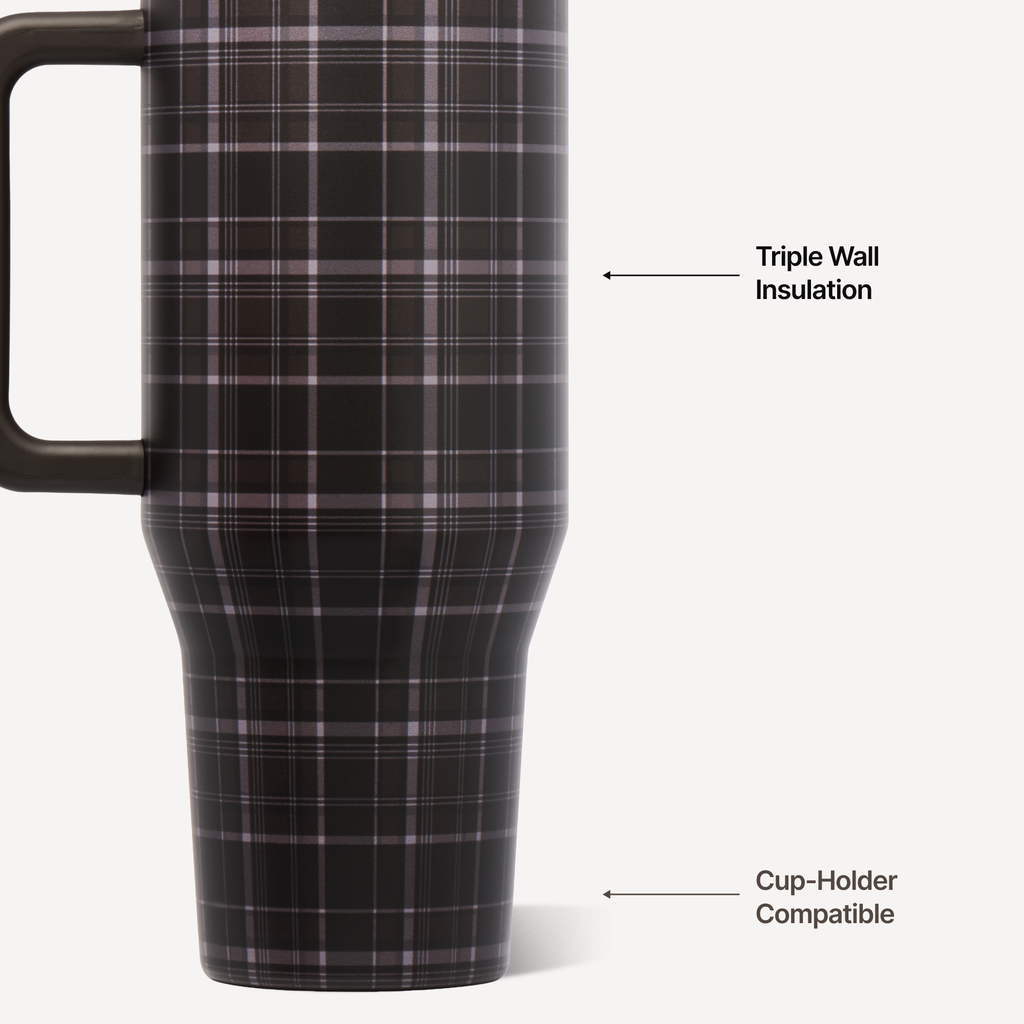Flannel HydroJug 32 oz Traveler Tumbler