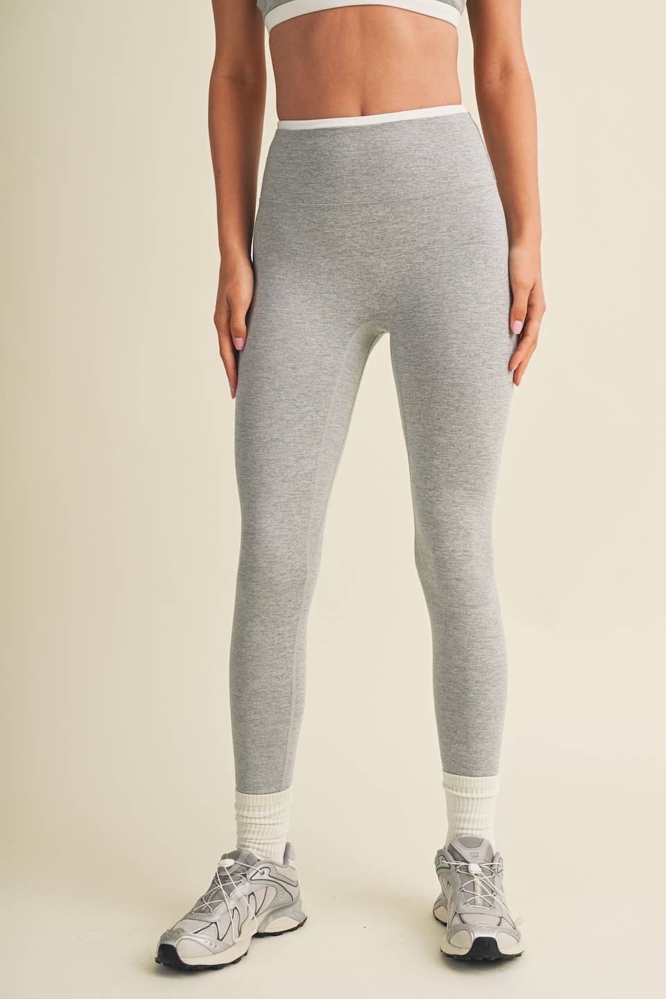 Contrast Binding Legging