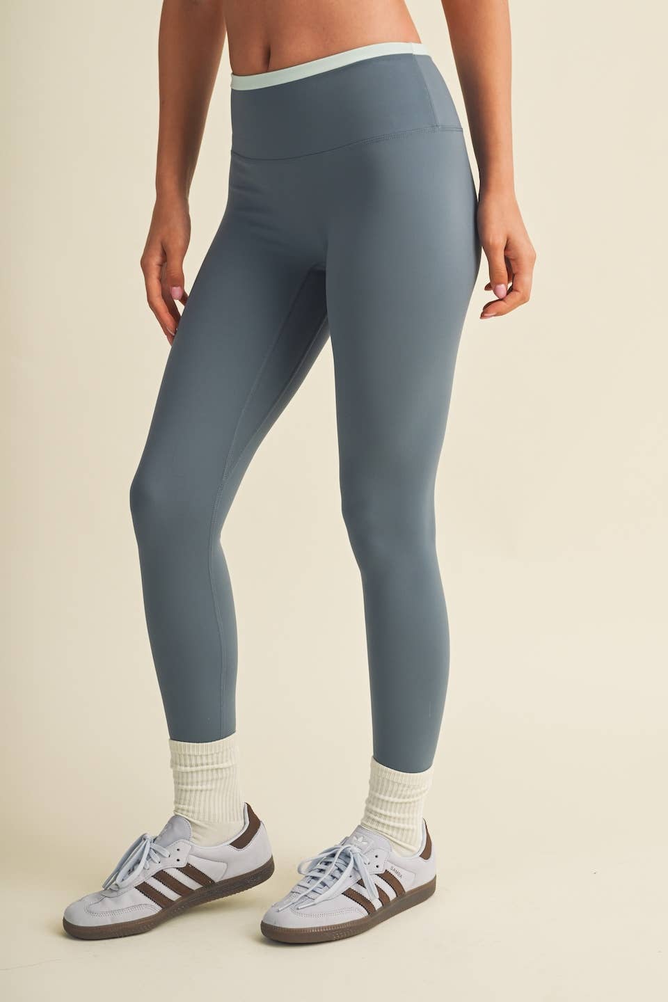 Contrast Binding Legging