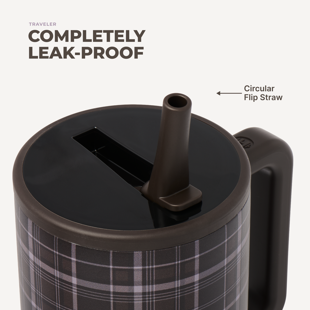 Flannel HydroJug 32 oz Traveler Tumbler