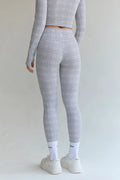 Astoria Airvíve Pocket Legging - Grey Plaid