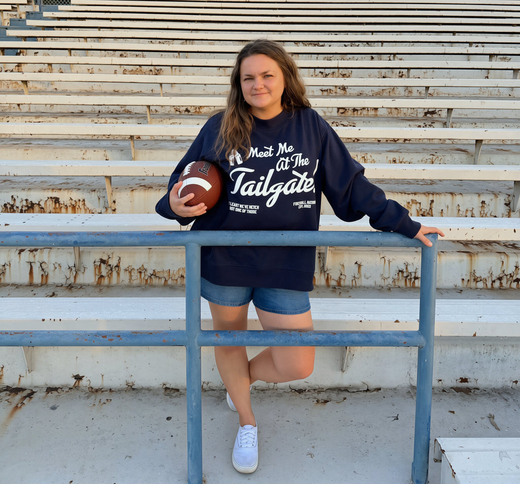 MEET ME AT THE TAILGATE MOCKNECK