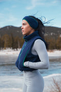 Vitality Polar Fleece Cropped Vest - Oxford