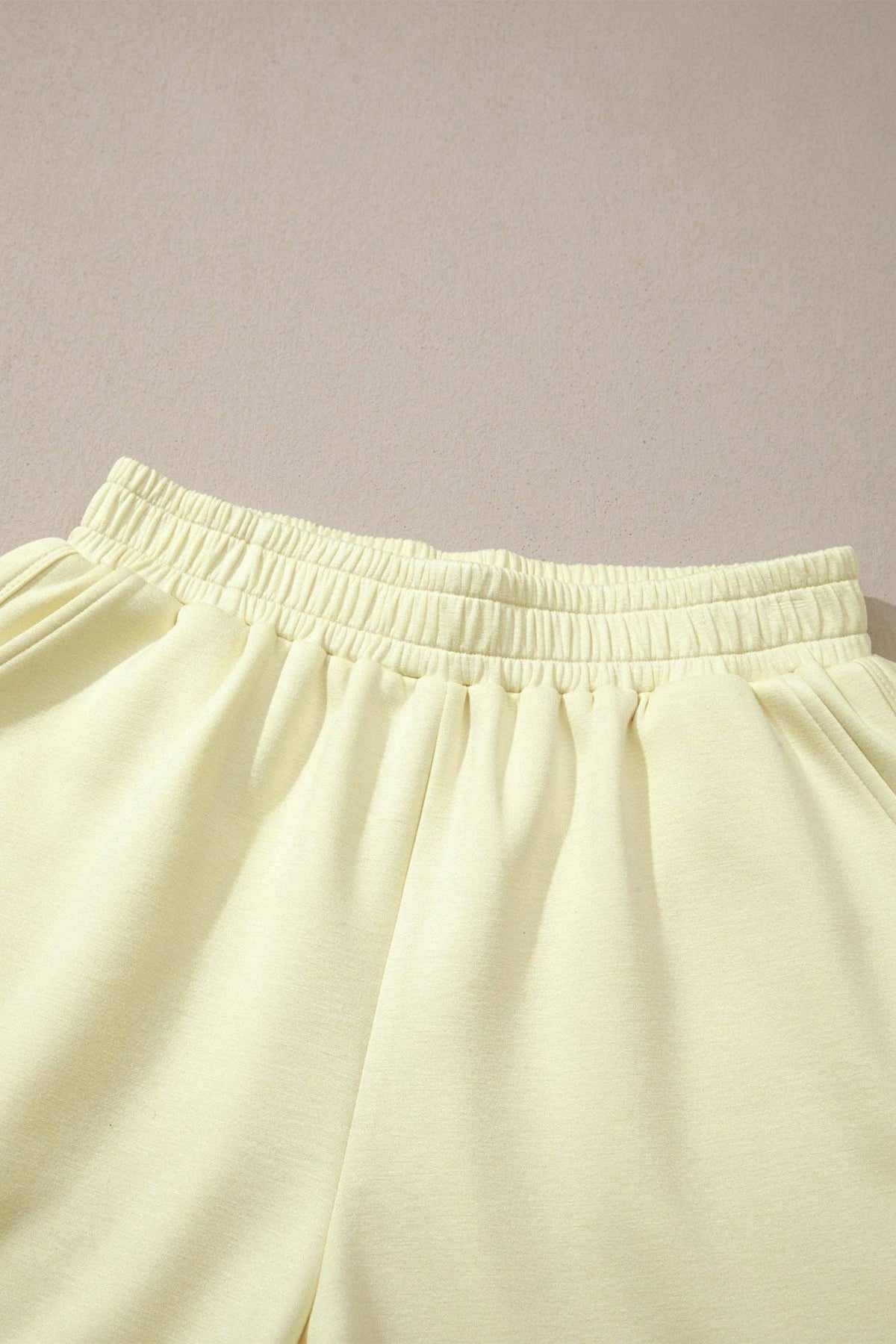Butter Yellow Tee & Shorts Set