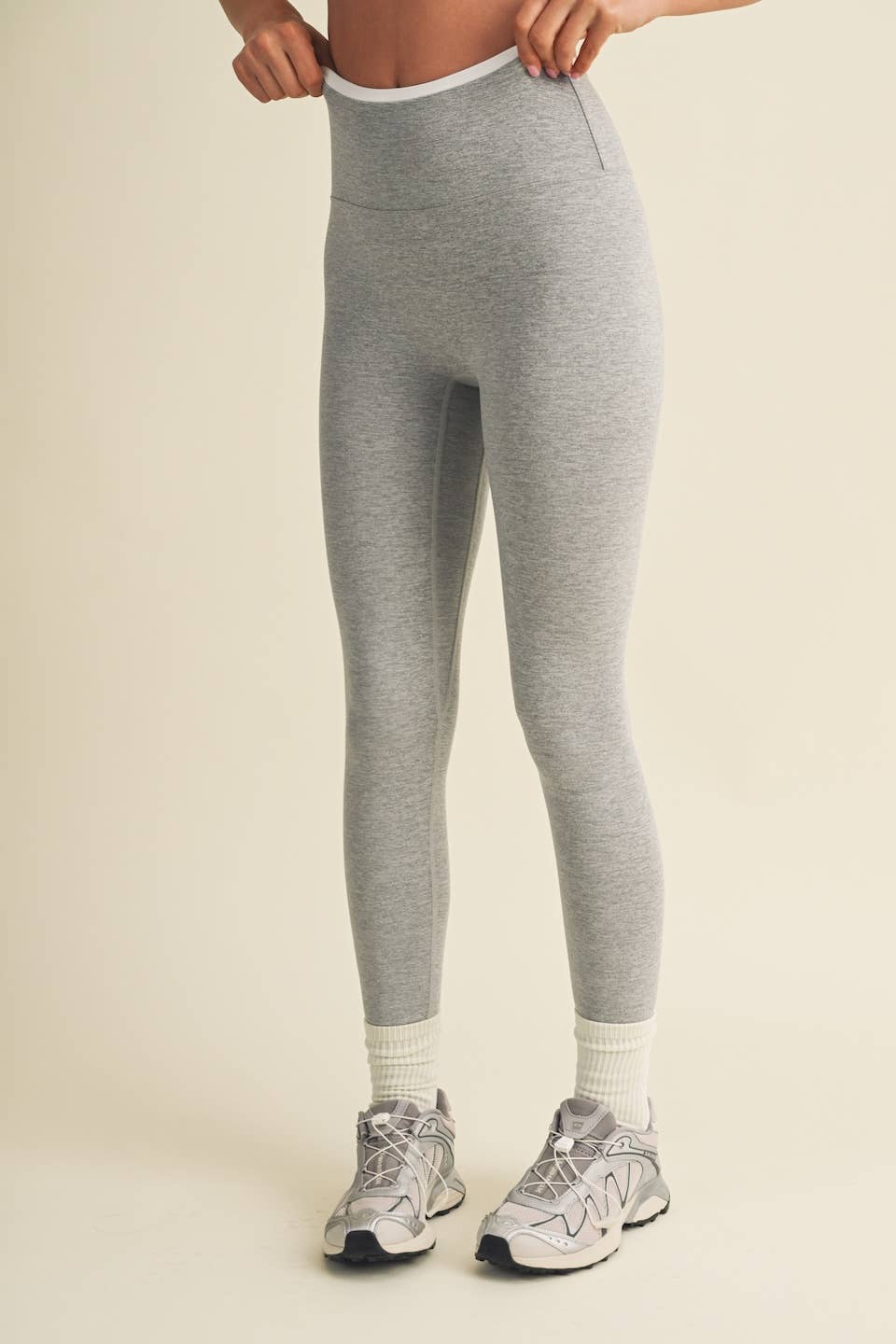 Contrast Binding Legging